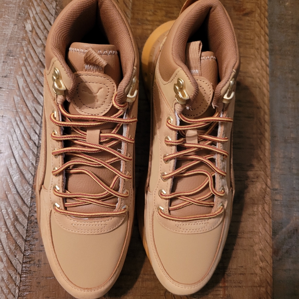 NEW PUMA mens Wild Rider Mid High Top Lace Up Sneakers Mens Sz 8 NIB - Picture 6 of 11